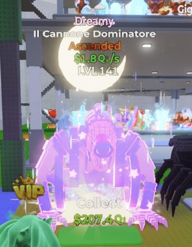 Il Cannone Dominatore مضروب ضربتين