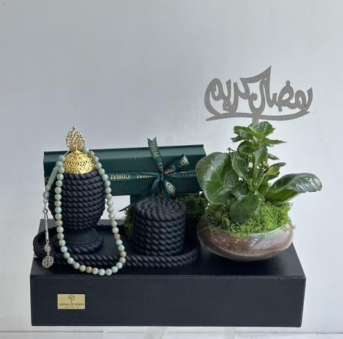 نبته مع مسبحة كورال