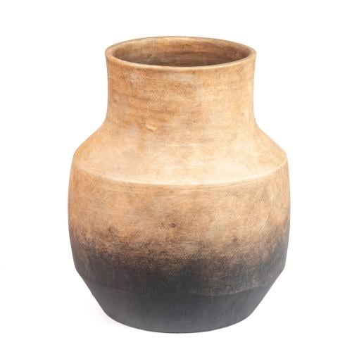 مزهرية تراثية من الطين