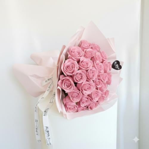 باقة النور الوردي