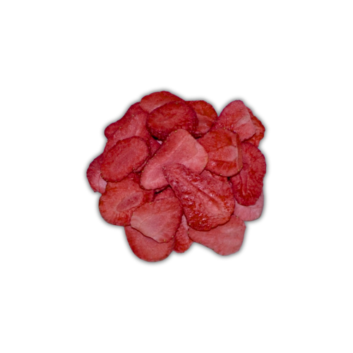 شرائح الفراولة بدون سكر