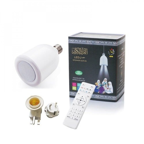 مصباح القرآن LED مع مكبر صوت SQ-102 يدعم التحكم با...