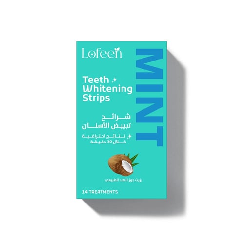 شرائط تبييض الأسنان بزيت جوز الهند