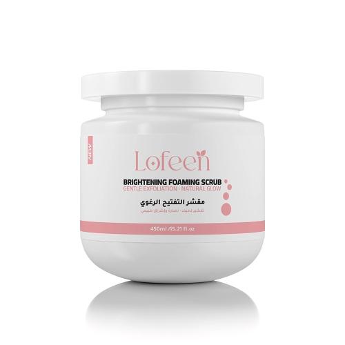 مقشر التفتيح الصابوني الرغوي