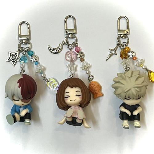 casual MHA keychains