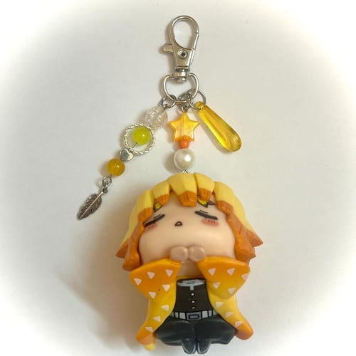 Demon slayer cat keychains/bagcharms