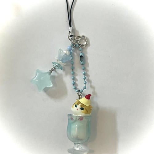 Mofusand cream soda phonecharms