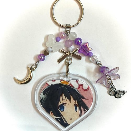 magica madoka keychains