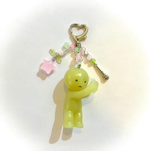 Smiski keychains (glow in the dark)