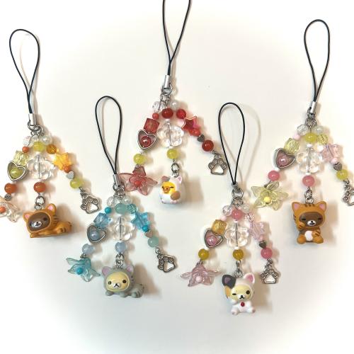 Rilakkuma cats phonecharms