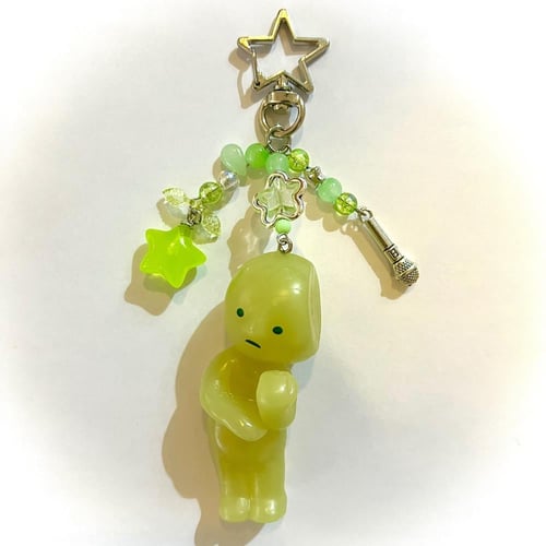 Smiski keychains (glow in the dark)