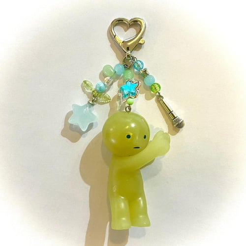 Smiski keychains (glow in the dark)