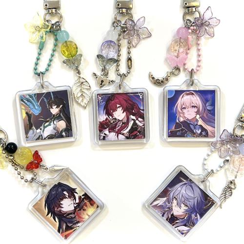 Honkai star rail keychains