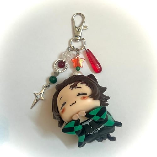 Demon slayer cat keychains/bagcharms