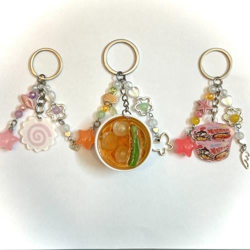 Japanese food keychain