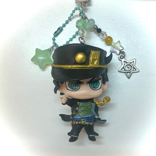 jojo’s bizzare adventure keychains/bagcharms