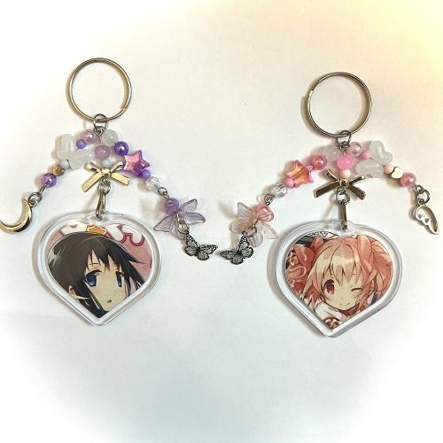 magica madoka keychains