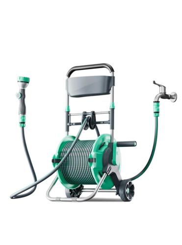 عربة بكره خرطوم مياه تحتوي على هوز طول 30 متر ,وصل...