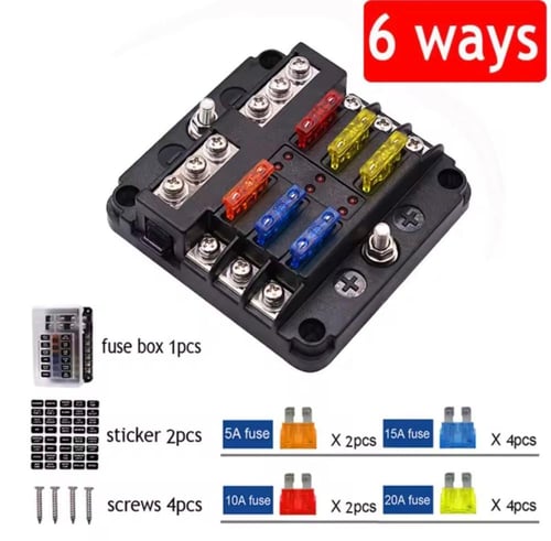 علبة فيوزات خارجية (6 فيوز)
