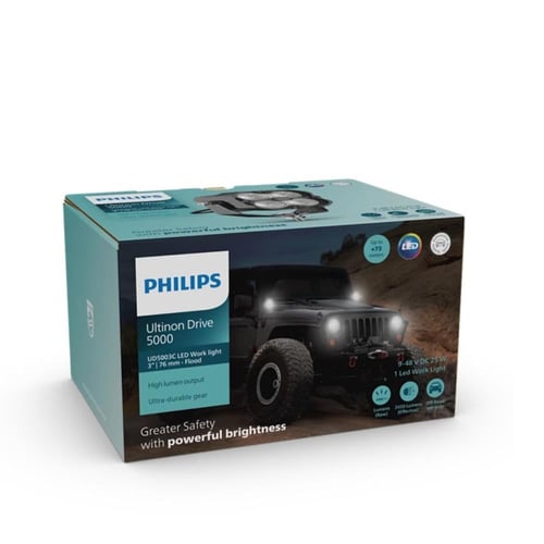 كشاف LED ابيض مربع فلبس