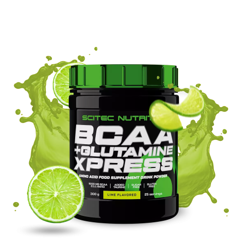 SCITEC BCAA+GLUTAMINE XPRESS LIME 300G