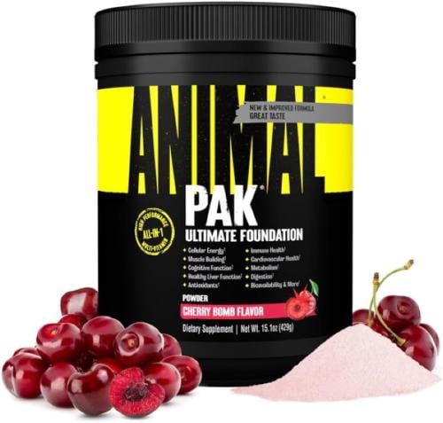 UNIVERSAL ANIMAL PAK POWDER CHERRY 429G