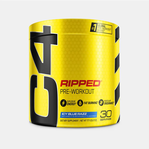 CELLUCOR C4 RIPPED ICE BLUE RAZZ 30 SERV