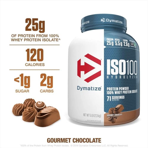 DYMATIZE ISO 100 GOURMET CHOCOLATE 5LBS