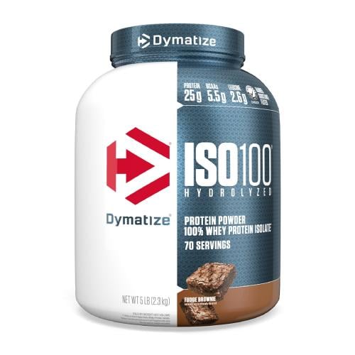 DYMATIZE ISO 100 FUDGE BROWNIE 5LBS
