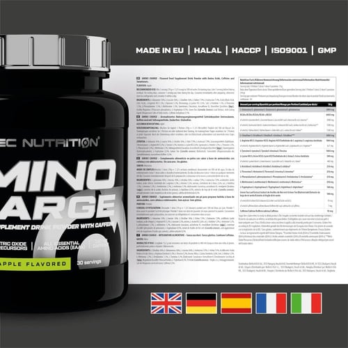 SCITEC AMINO CHARGE COLA 570G