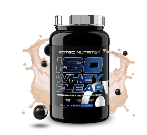 SCITEC ISO WHEY CLEAR BLUEBERRY 1025G
