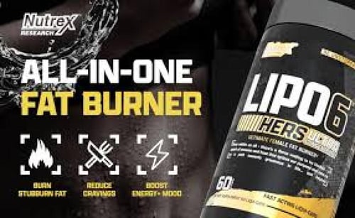 NUTREX LIPO6 BLACK HERS 60 CAPS