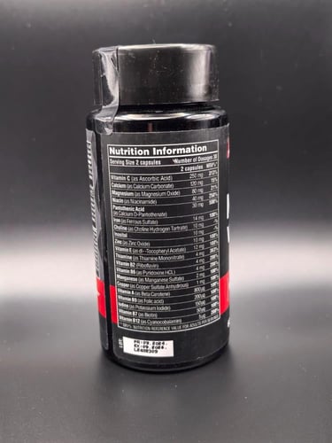 ATHLETIC MULTIVITAMIN 60 CAPS