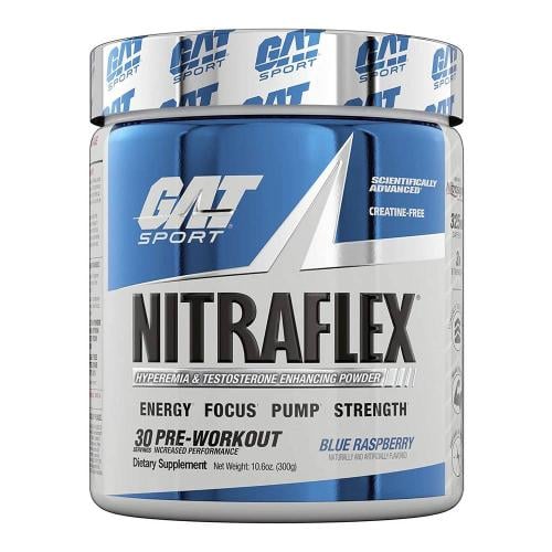 GAT SPORT NITRAFLEX 30 SERV BLUE RAZZ