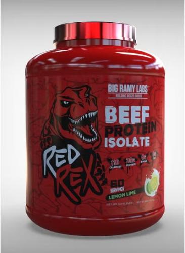 REDREX - Beef Protein Isolate Lemon Lime 4Lb - 60...