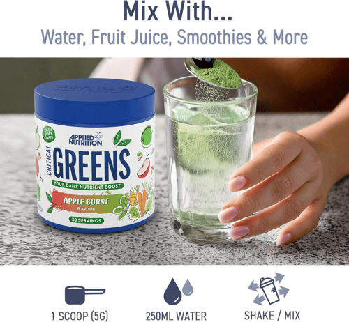 APPLIED NEW CRITICAL GREENS LEMON AND LIME 150G