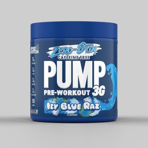 APPLIED NUTRITION PUMP ZERO BLUE RAZZ