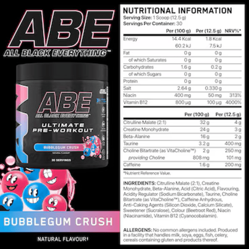 APPLIED ABE BUBBLEGUM CRUSH 375G