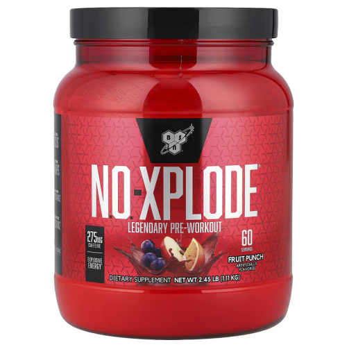 BSN N.O.- XPLODE FRUIT PUNCH 2.45 LBS 60 SERV