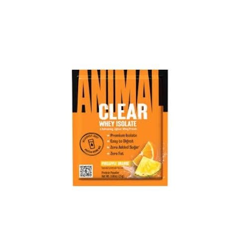 UNIVERSAL ANIMAL CLEAR WHEY PINEAPPLE ORANGE 25 G...