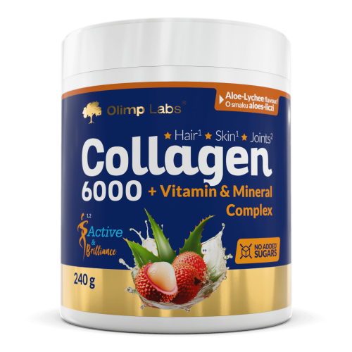 OLIMP COLLAGEN 6000 ALOE LYCHE 240G