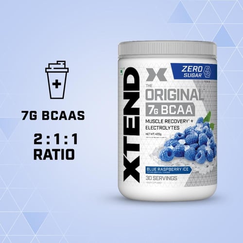 SCIVATION XTEND BCAA BLUE RASSPBERRY ICE 30 SERV