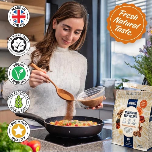 APPLIED MUSHROOM SUPER BLEND 160G UNFLAVOURED