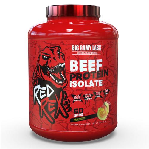 REDREX - Beef Protein Isolate Mango - 4Lb 60 servi...
