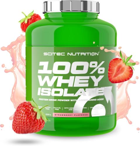 SCITEC WHEY ISOLATE STRAWBERRY 2000G