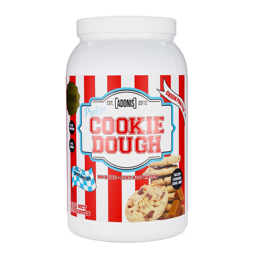 ADONIS COOKIE DOUGH SAULTED CARAMEL CHOC CHIP 1KG