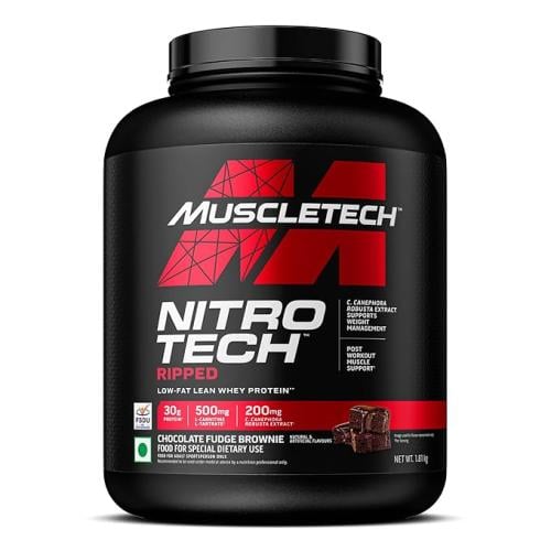 MT NITROTECH RIPPED CHOCOLATE FUDGE 4 LBS