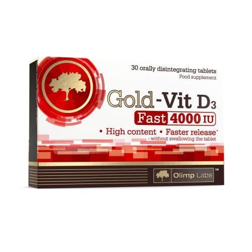 OLIMP GOLD VIT D3 FAST 4000 IU 30 TABS