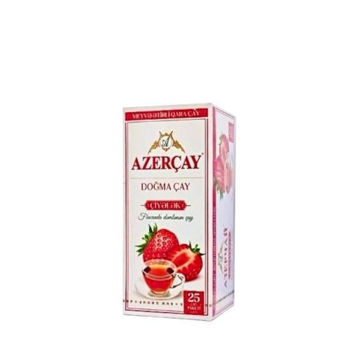 شاي اسود بنكهة الفراولة