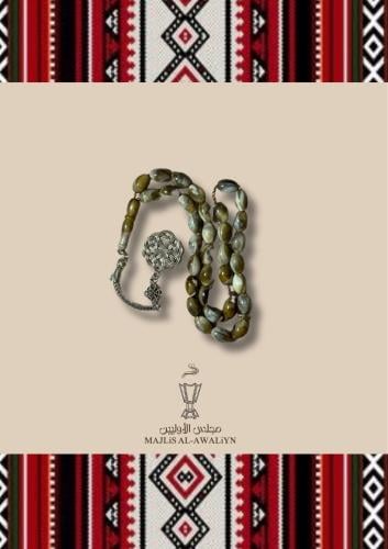 سبحة بطرابزون بني مخلوط